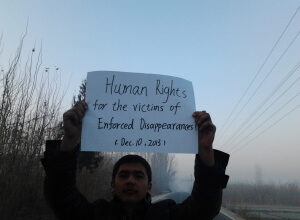 Human Rights for the victims of Enforced Disappearances!