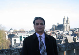 Ilham Tohti in France, February 2009. Photo: RFA